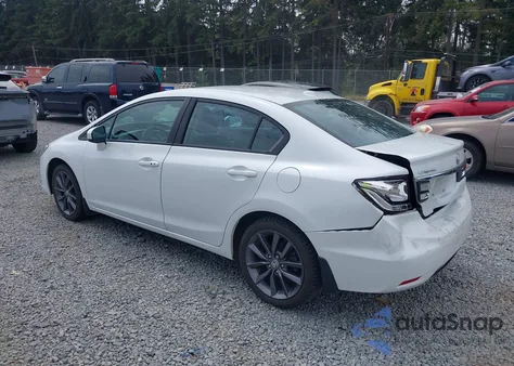 2014 Honda Civic Ex-L z USA, uszkodzony, nr VIN 19XFB2F93EE243306